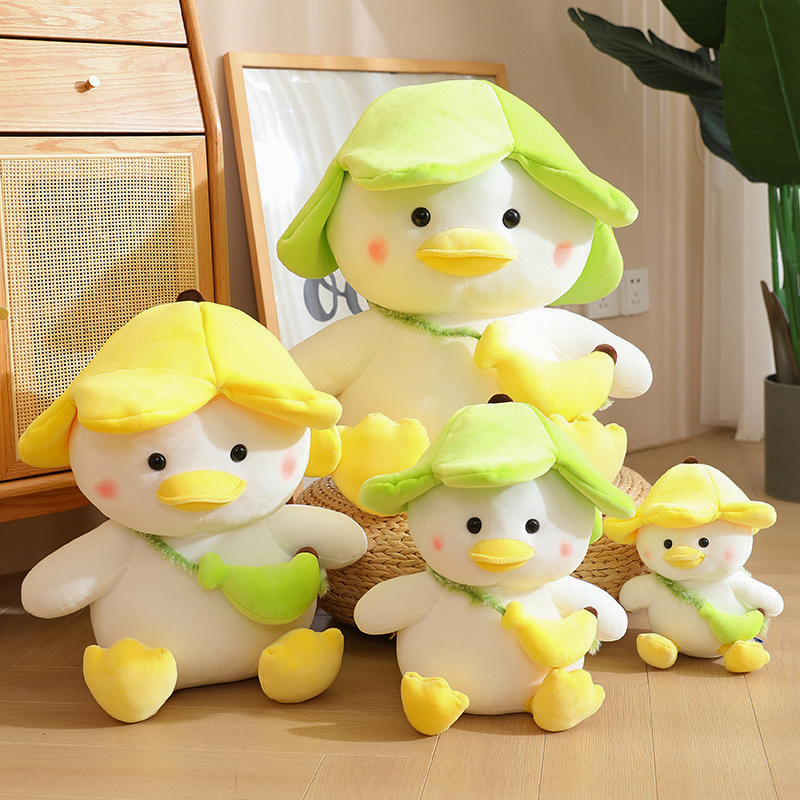 Plush Cartoon Duck Doll Animal Duck Soft Stuffed Toys For Kids Gift Custom Plush Duck Toy