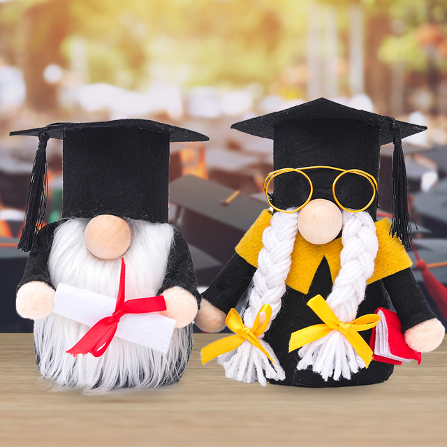 Graduation Gnomes Plush Gift Decor Grad Swedish Plush Gnomes Toy