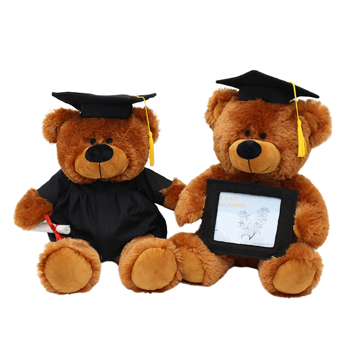 graduation gift bear with photo