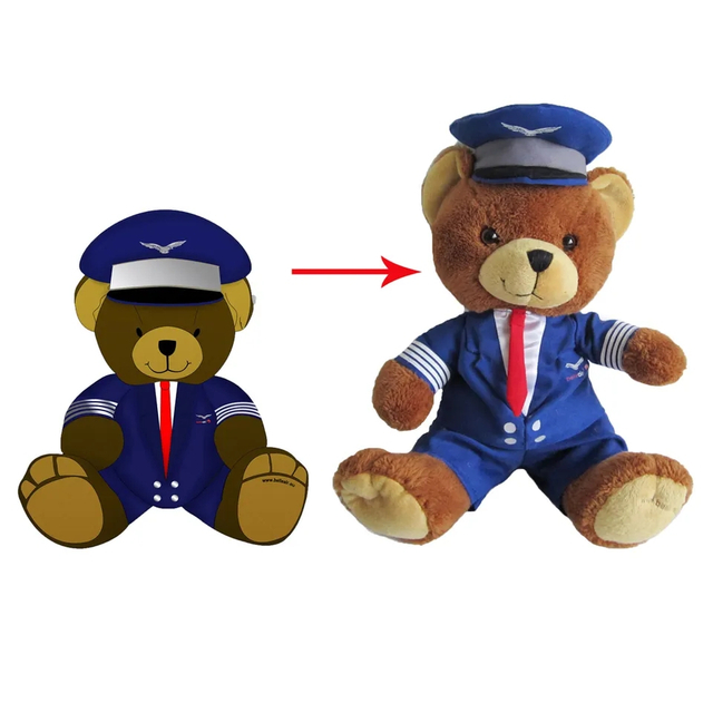 OEM Custom Cheap Soft Stuffed Teddy Bear Plush Doll Toy