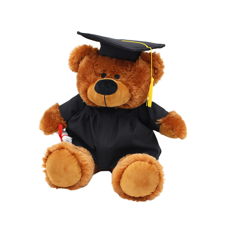 Cute Teddy Bear Plush Gifts Graduation with Graduation Plush Toy