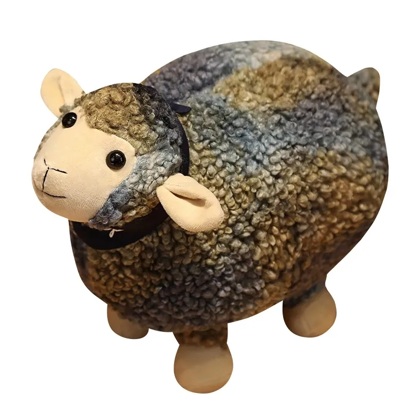 New Kawaii Rock Sheep Lamb Plush Toy Soft Lamb Pillow Lamb Stuffed Animal For Girls Boys Gifts
