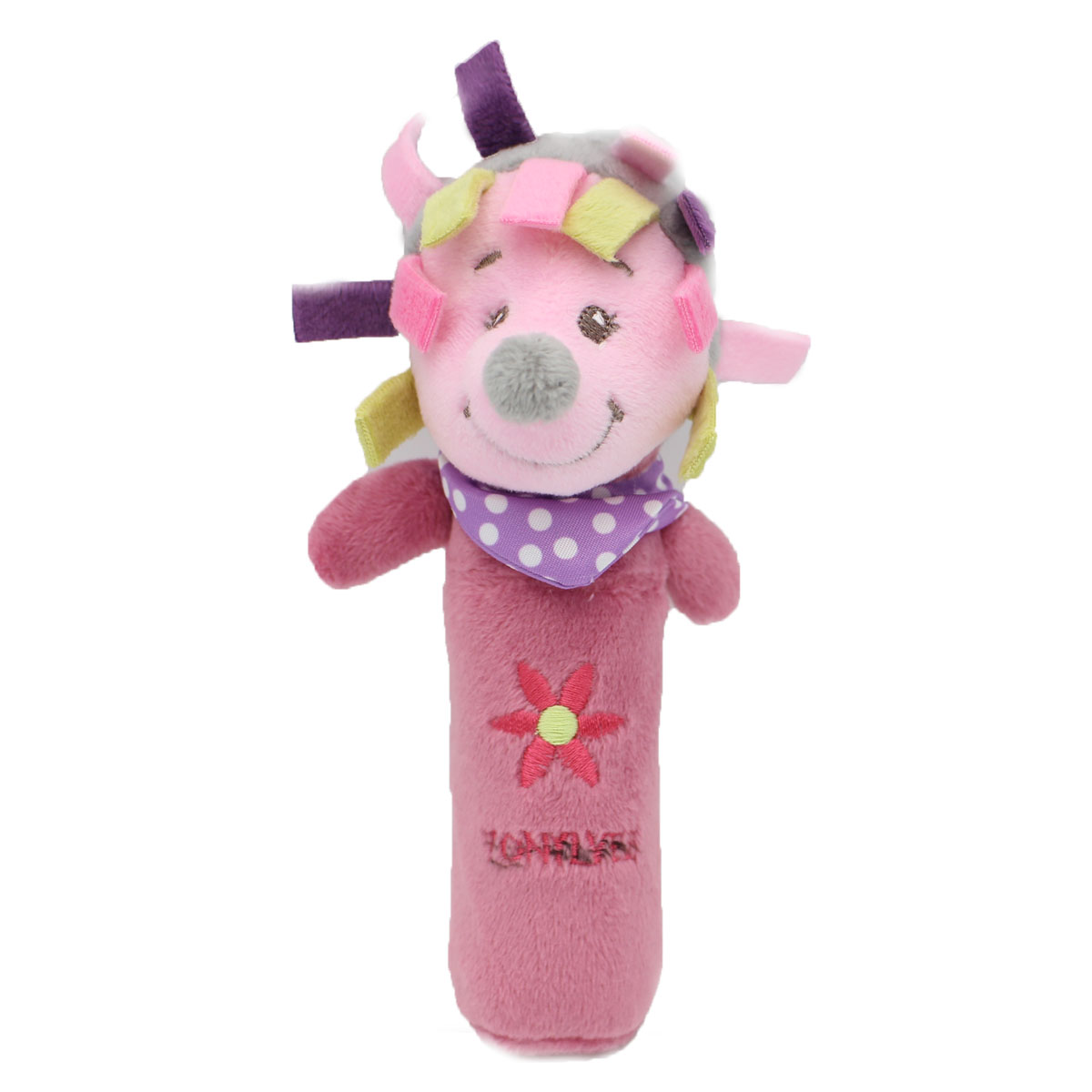 Rattle Stickers Bell Plush Pig Soft Rattle High Quality Organic Plush Toys Baby Rattles