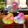 Custom Valentines Day Gift I Love You Heart Shape Luminous Pillow Creative Glowing Toy LED Light Plush Toy